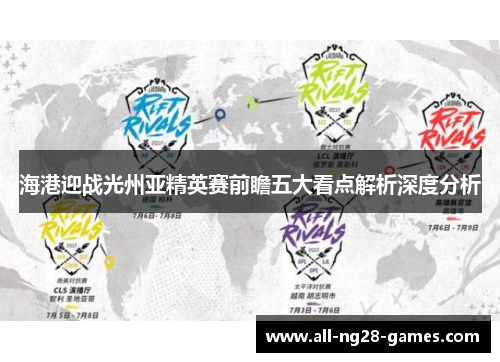 海港迎战光州亚精英赛前瞻五大看点解析深度分析 海港迎战光州亚精英赛前瞻五大看点解析深度分析